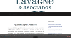 Desktop Screenshot of lavagne.es
